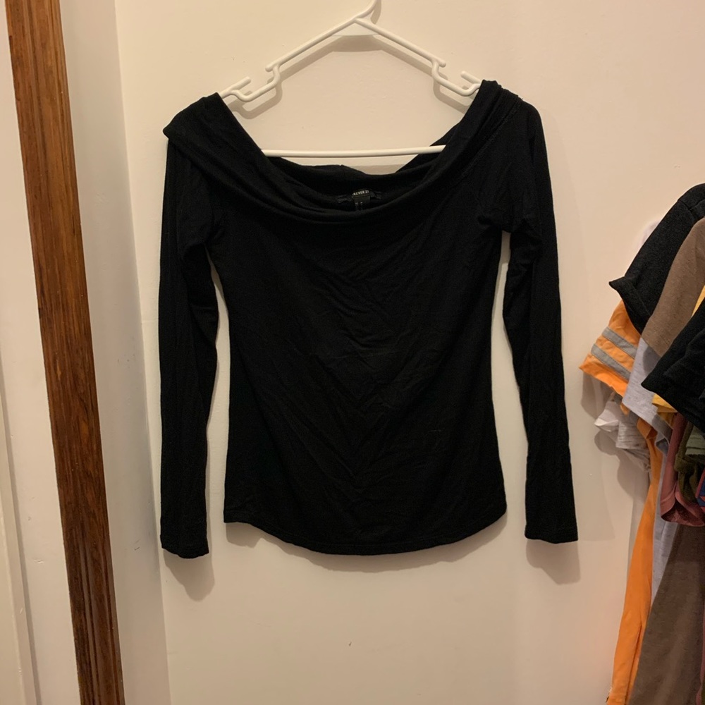 Forever 21 off the should long sleeve top Size M